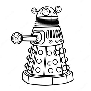 Page A Colorier De Dalek En Action 6735-5477