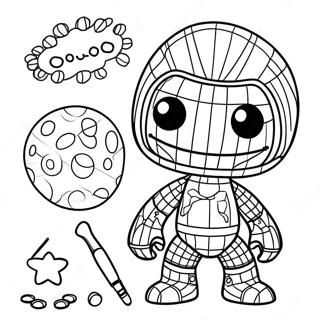 Page A Colorier De Sackboy 67402-55612