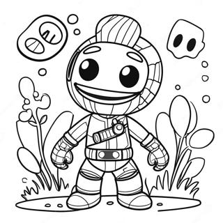 Page A Colorier De Sackboy En Tenue Daventure 67403-55614