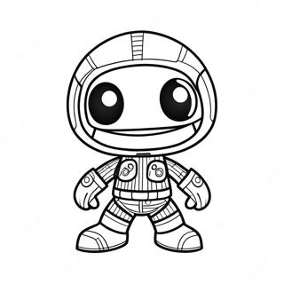 Page A Colorier De Sackboy En Tenue Daventure 67403-55615