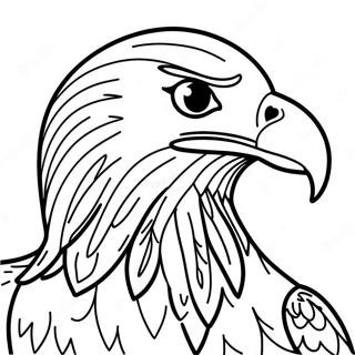 Page A Colorier Du Majestueux Aigle A Tete Blanche 67523-55713