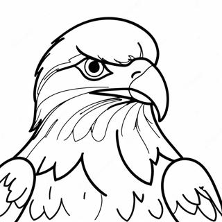 Page A Colorier Du Majestueux Aigle A Tete Blanche 67523-55714