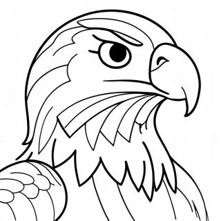 Page A Colorier Du Majestueux Aigle A Tete Blanche 67523-55715