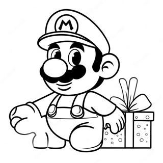 Page A Colorier De Mario Noel 6754-5492