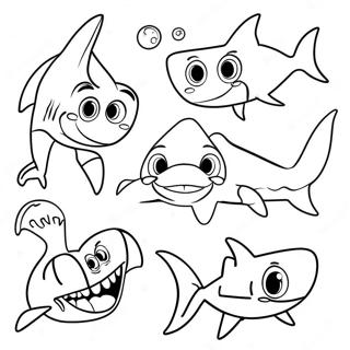 Page A Colorier Des Personnages Droles De Shark Tale 67563-55739