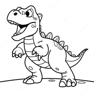 Page A Colorier Des Dino Smashers 67572-55746