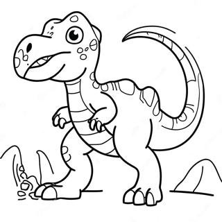 Page A Colorier Des Dino Smashers 67572-55748