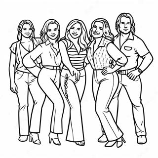 Page A Colorier Personnages De Mamma Mia 67633-55802