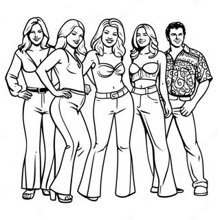 Page A Colorier Personnages De Mamma Mia 67633-55803