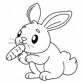 Page A Colorier Lapin Avec Carotte 67722-55868