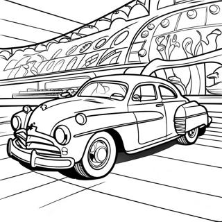 Page A Colorier Voiture De Course Classique Hudson Hornet 67742-55890