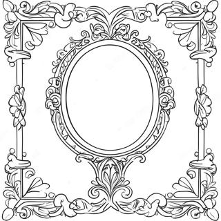 Page A Colorier Miroir Decoratif 67823-55953