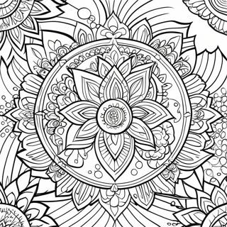 Page A Colorier Mandala Relaxant 420 67853-55973