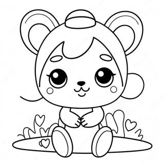 Kawaii Chan Pages À Colorier