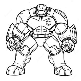 Page A Colorier Hulkbuster 68012-56094