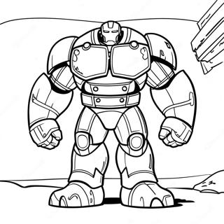 Page A Colorier Hulkbuster 68012-56095