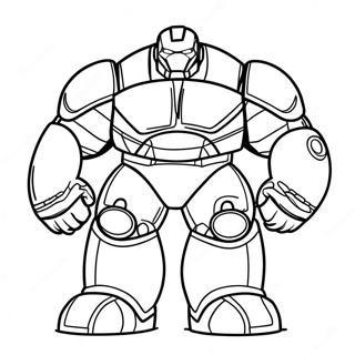 Page A Colorier Hulkbuster 68012-56096