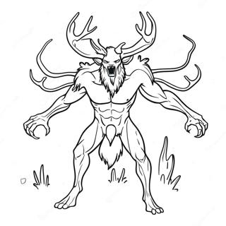 Page A Colorier Wendigo 68162-56226