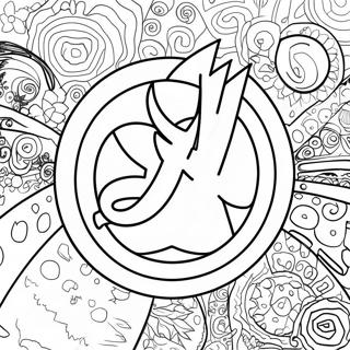 Page A Colorier Logo Blink 182 68182-56234