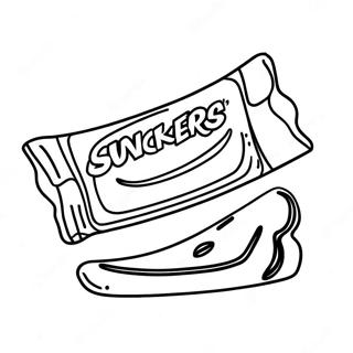 Snickers Pages À Colorier