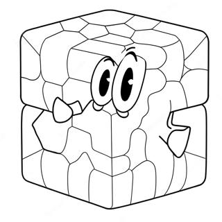 Page A Colorier Qbert 68412-56411