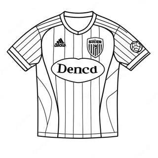 Page A Colorier De Maillot De Soccer 68422-56424