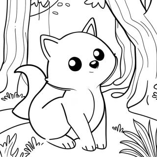 Page A Colorier Des Animaux Des Bois 68582-56551