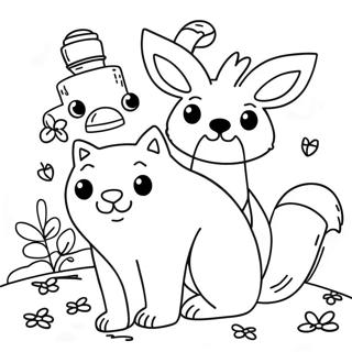 Page A Colorier Des Animaux Des Bois 68582-56552