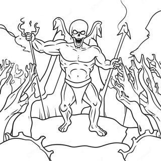 Enfer Pages À Colorier