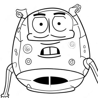 Page A Colorier Du Visage De Spongebob 68642-56598