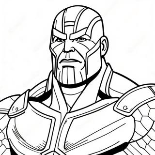 Page A Colorier De Thanos 6864-5579