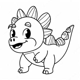 Page A Colorier De Dino Piggy Roblox 68662-56615