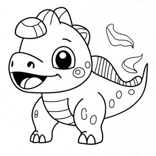 Page A Colorier De Dino Piggy Roblox 68662-56616