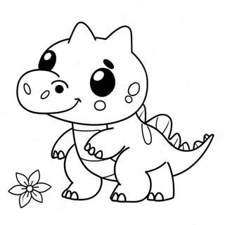 Page A Colorier De Dino Piggy Roblox Mignon 68663-56617