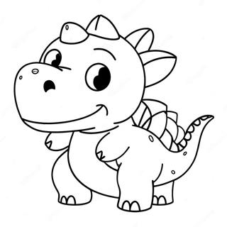 Page A Colorier De Dino Piggy Roblox Mignon 68663-56618