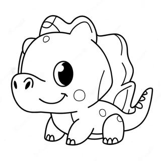 Page A Colorier De Dino Piggy Roblox Mignon 68663-56619