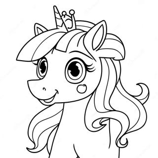 Princesse Cadance Pages À Colorier