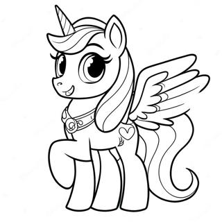 Page A Colorier De La Princesse Cadance 68753-56679