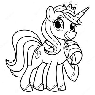 Page A Colorier De La Princesse Cadance Etincelante 68754-56691