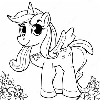 Page A Colorier De La Princesse Cadance Etincelante 68754-56692