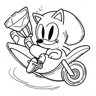 Page A Colorier De Sonic Riders 68763-56682