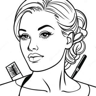 Page A Colorier De Cosmetologie 68853-56771