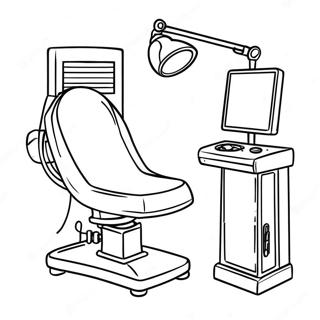 Page A Colorier Dequipement De Radiologie Amusant 68924-56823