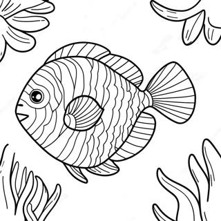 Page A Colorier De Poissons Tropicaux Colores Des Bahamas 68944-56835