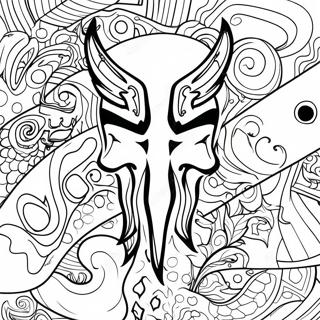 Page A Colorier Du Logo Monster Energy 69033-56929