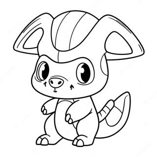 Page A Colorier De Cubone Portant Un Casque En Os 69084-56953