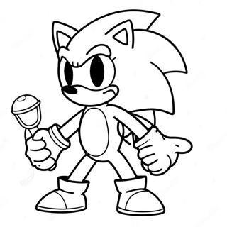 Sonic Parmi Nous Pages À Colorier