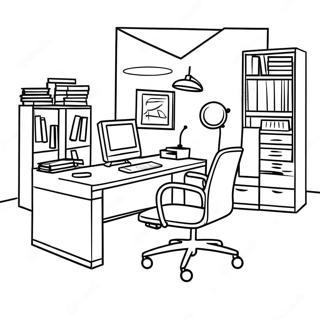 Page A Colorier Bureau 69253-57075