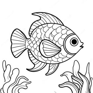 Page A Colorier De Poisson Tropical 69293-57098