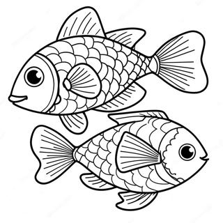 Page A Colorier De Poisson Tropical 69293-57099